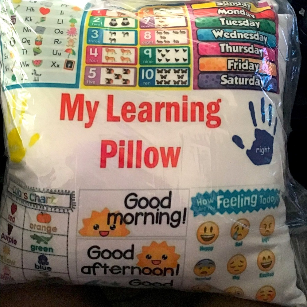 Preschool Learning Pillows